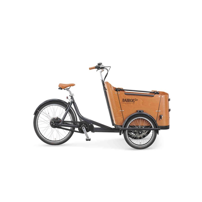 Vélo électrique ville Cargo Babboe Go Mount location à la journée